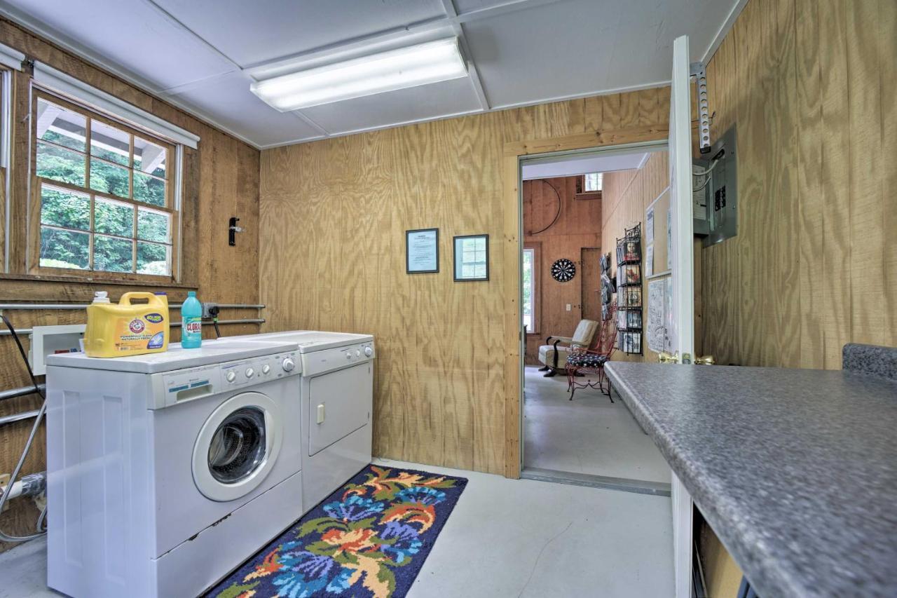 Bryson City Home With Private Fire Pit And Creek! Luaran gambar