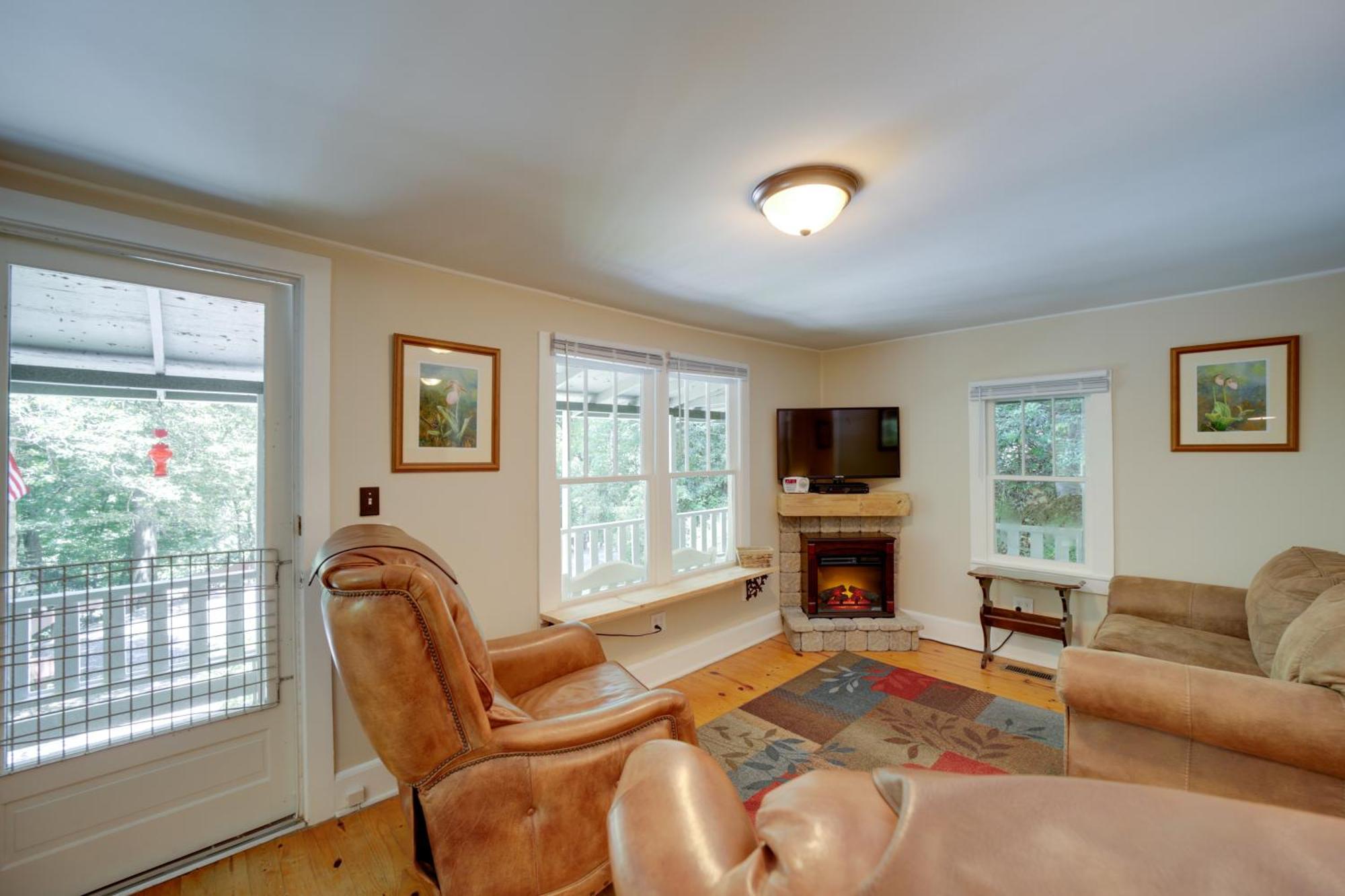 Bryson City Home With Private Fire Pit And Creek! Luaran gambar