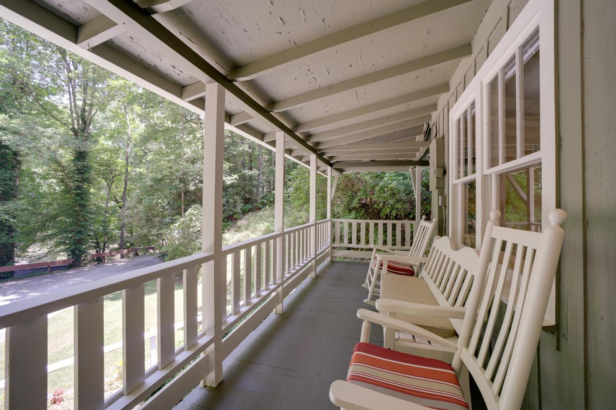 Bryson City Home With Private Fire Pit And Creek! Luaran gambar