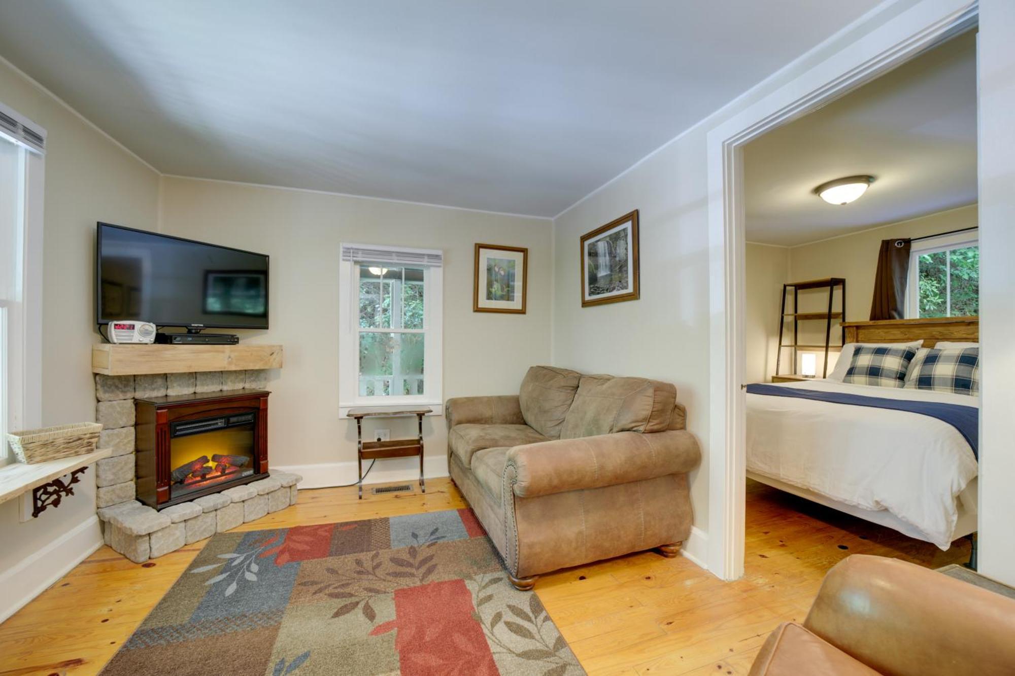 Bryson City Home With Private Fire Pit And Creek! Luaran gambar